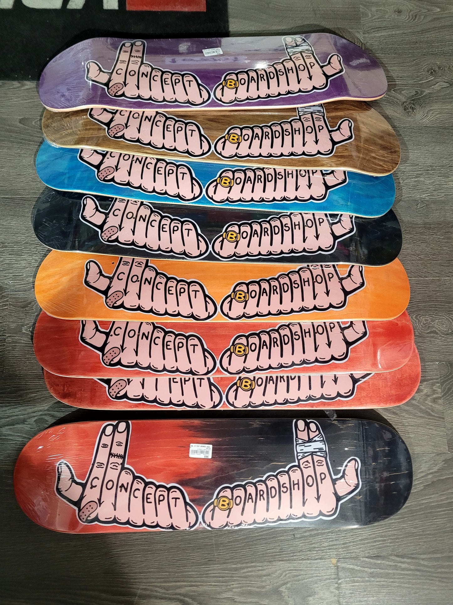 Planche Concept Boardshop Jul X Toy 8.75" Shaped