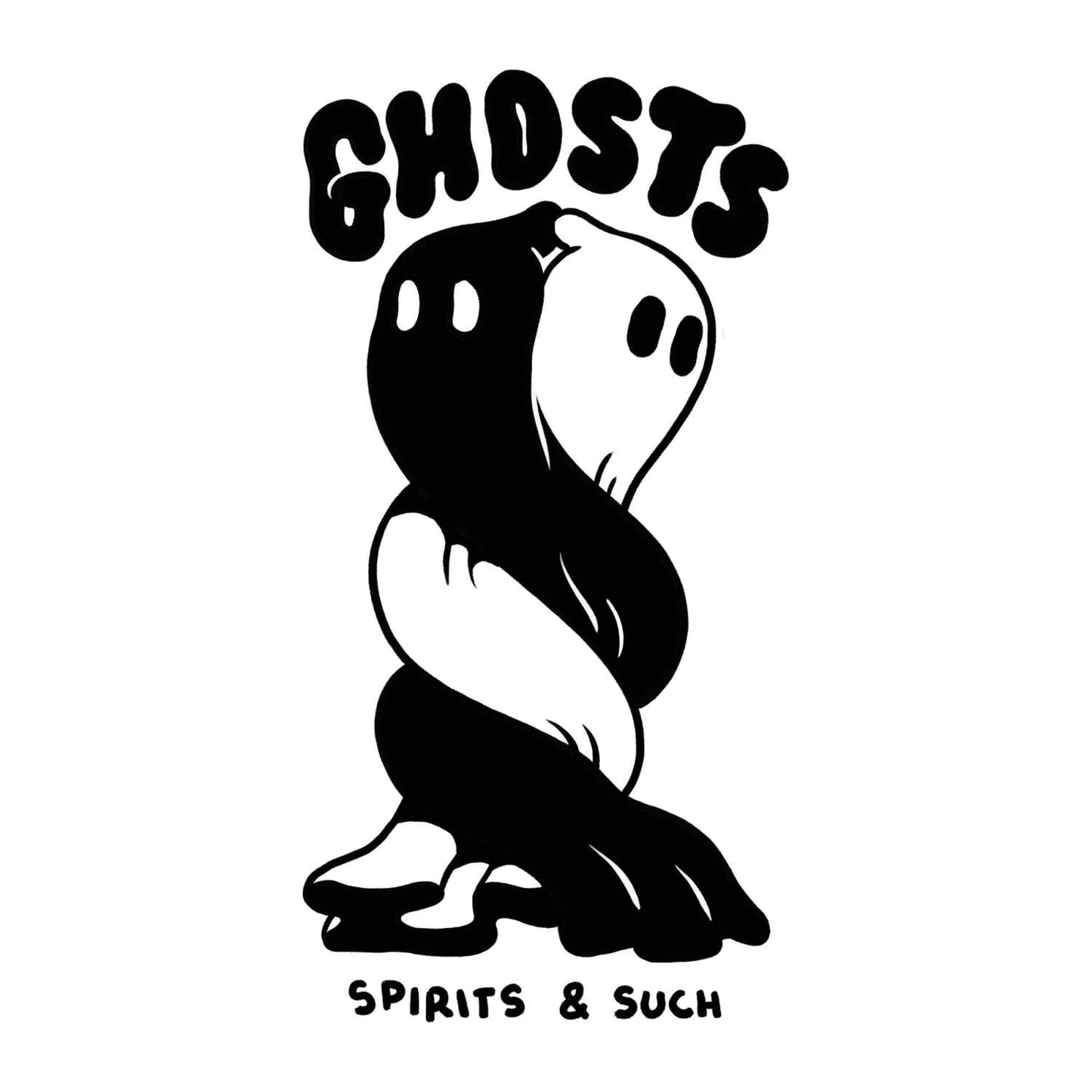 Tee-shirt The Dudes Ghosts Off White