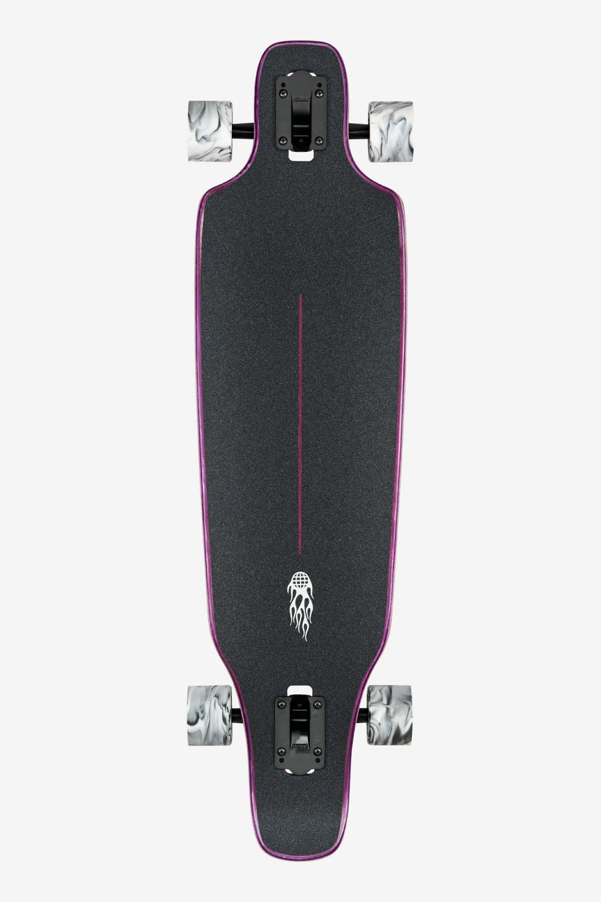 Longboard Globe Outlier 36.75" Purple Flames