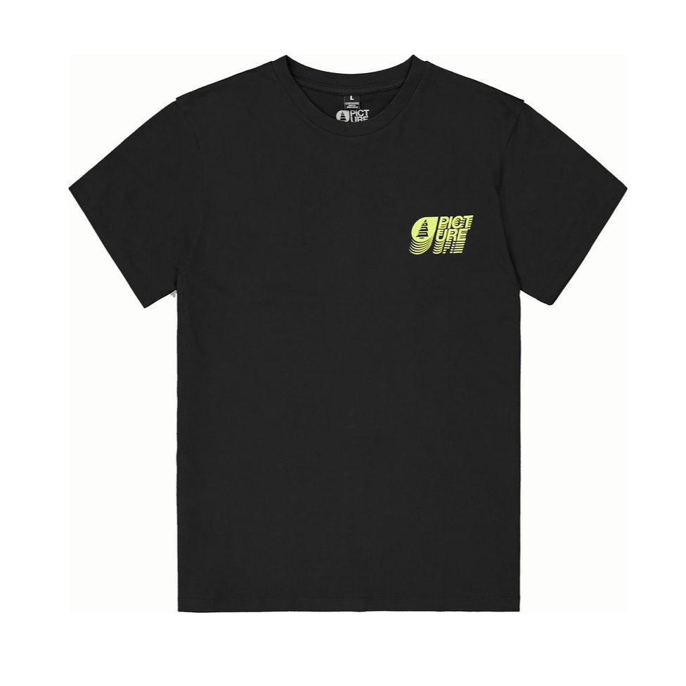 Tee-shirt Picture Hikkily Black