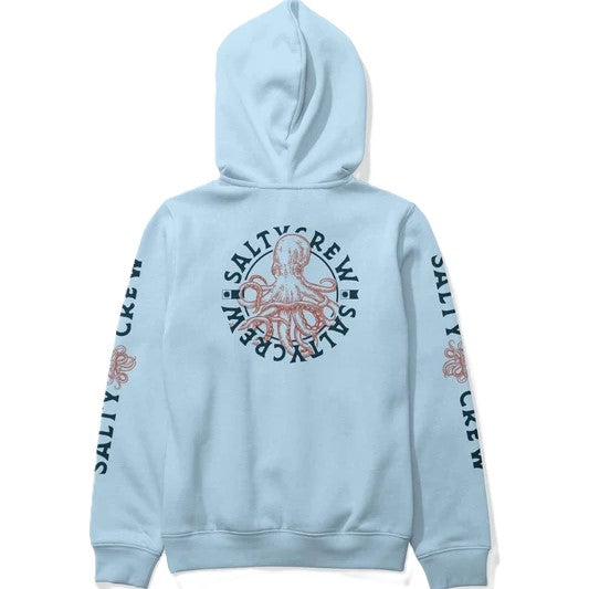 Sweat Kid Salty Crew Tentacles Fleece Kids Clear Sky