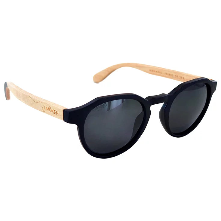 Lunettes Moken GreenWood Black Polarized cat3