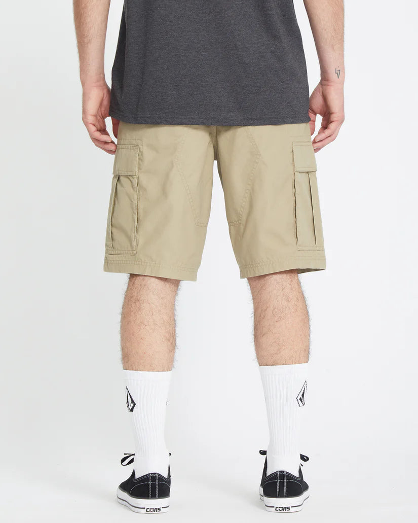 Short Volcom Strange Tripper Cargo Khaki