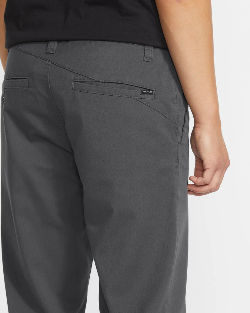 Pantalon Volcom Frickin Modern Stretch Charcoal Heather