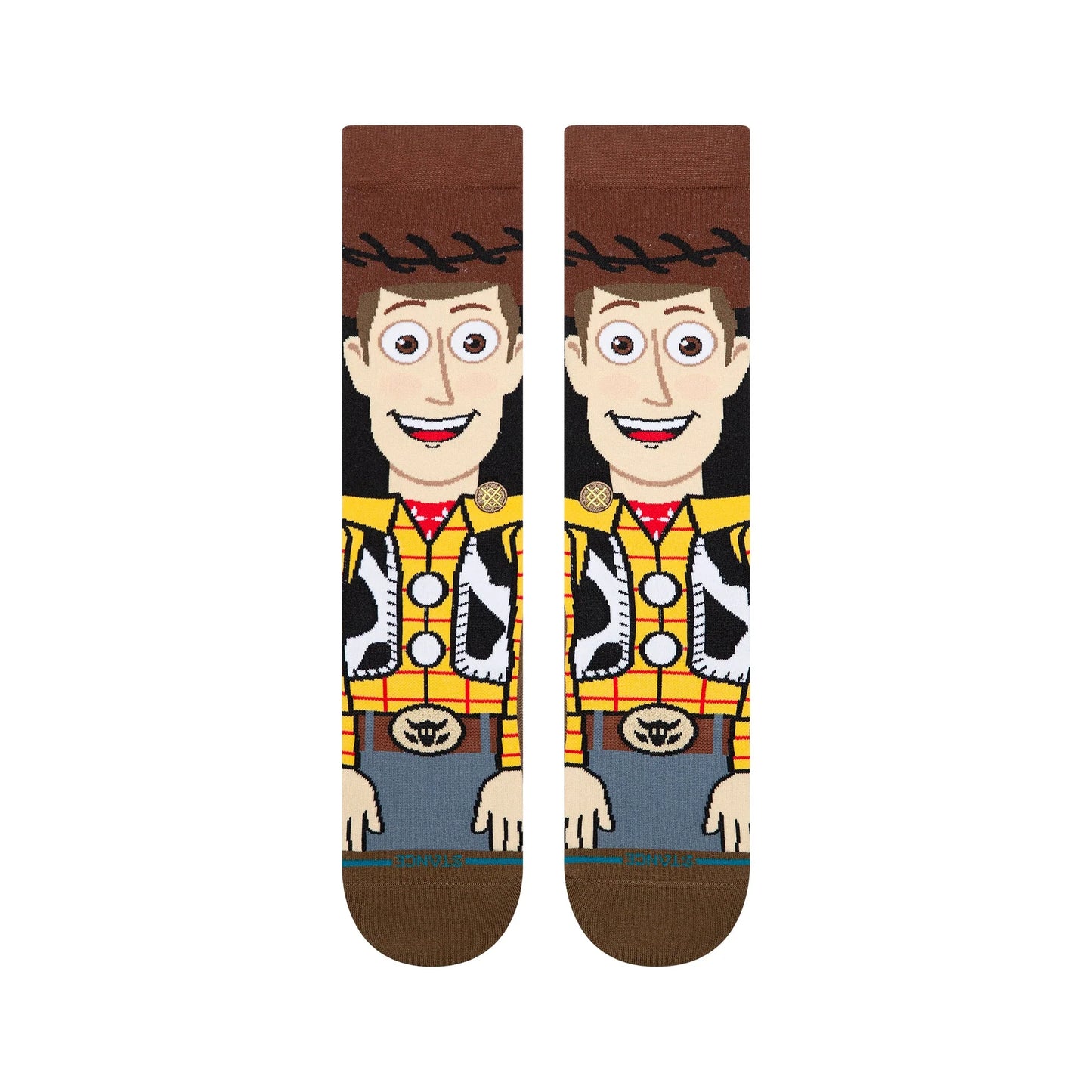 Chaussettes Stance Woody Crew Brown