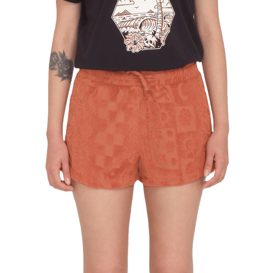 Short Femme Volcom Sunny Wild Terry Cloth