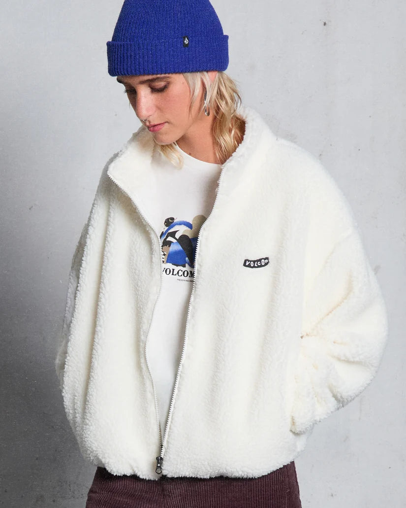 Veste Sherpa Femme Volcom Wylding Out OFF