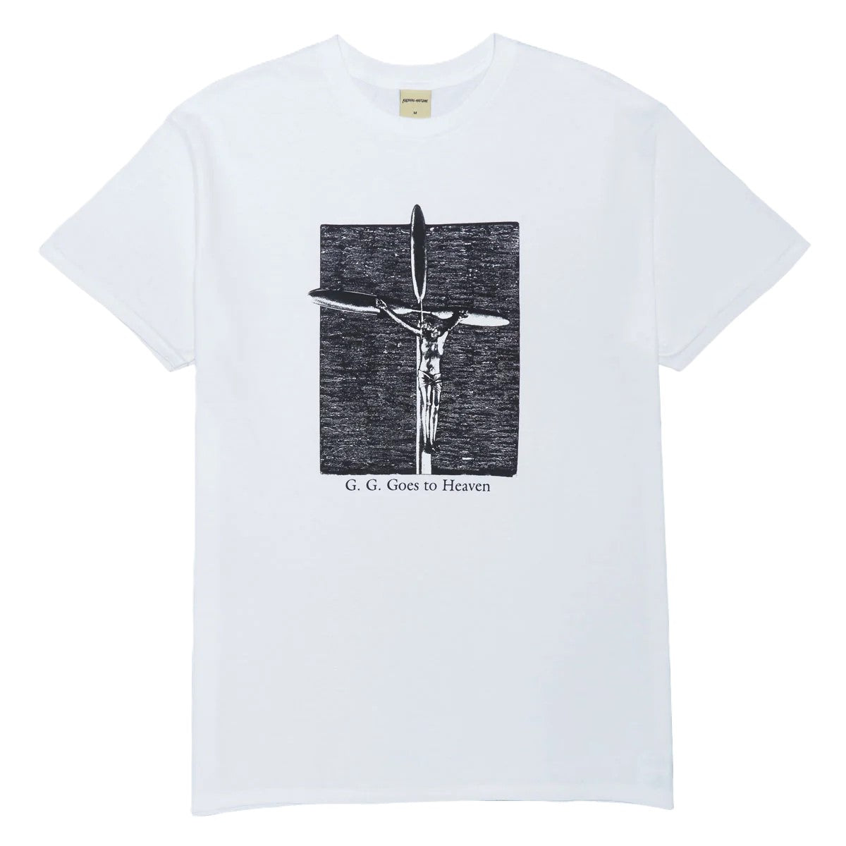 Tee-shirt Fucking Awesome GG Goes To Haven White