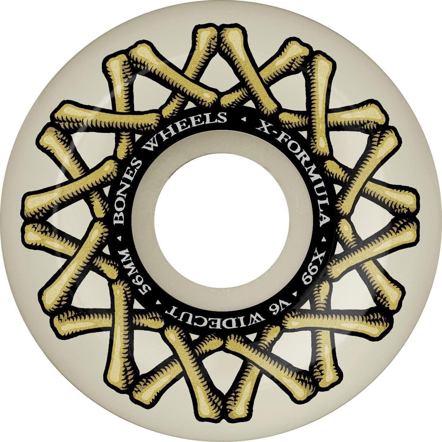 Roues Bones X99 V6 56mm Widecut