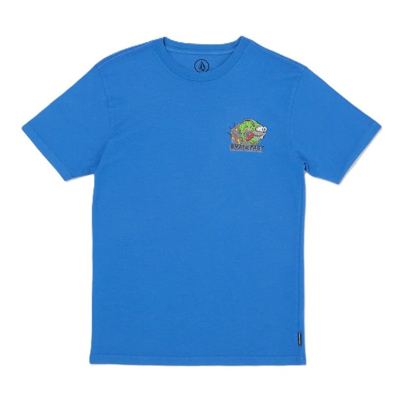Tee-shirt Enfant Volcom Skate Fast Blue