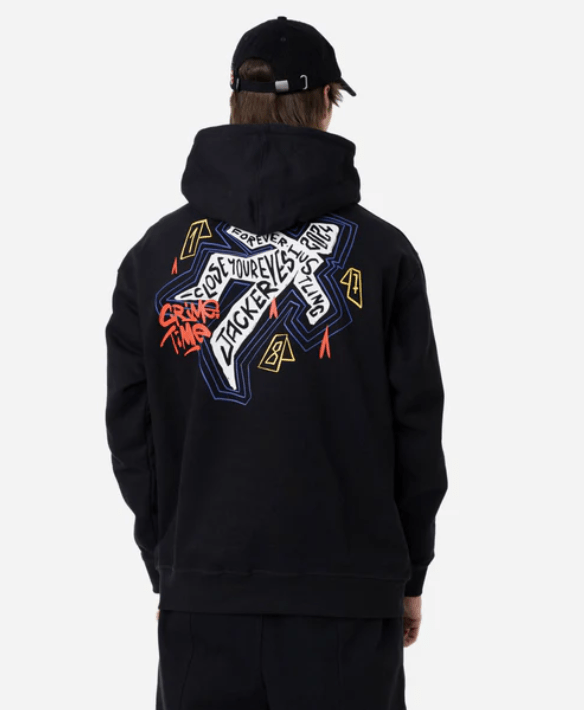 Sweat Jacker Crime Time Black
