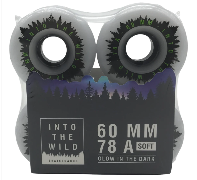 Roues Into The Wild Soft 60mm 78A GLOW