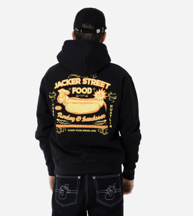 Sweat Jacker Hot Doggy Black