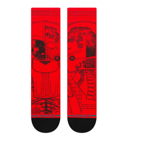 Chaussettes Stance Vader Red