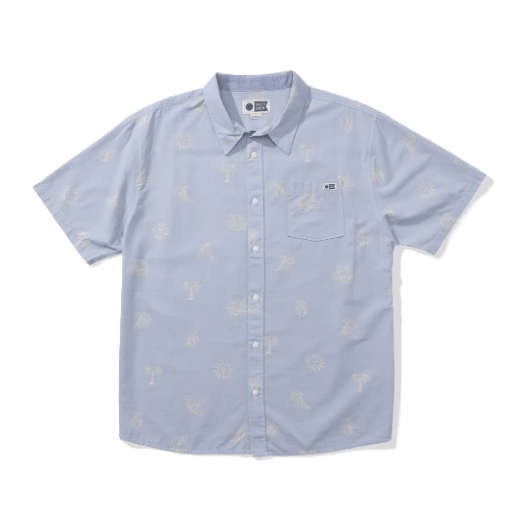 Chemise Salty Crew Good Vibes SS Blue Frog