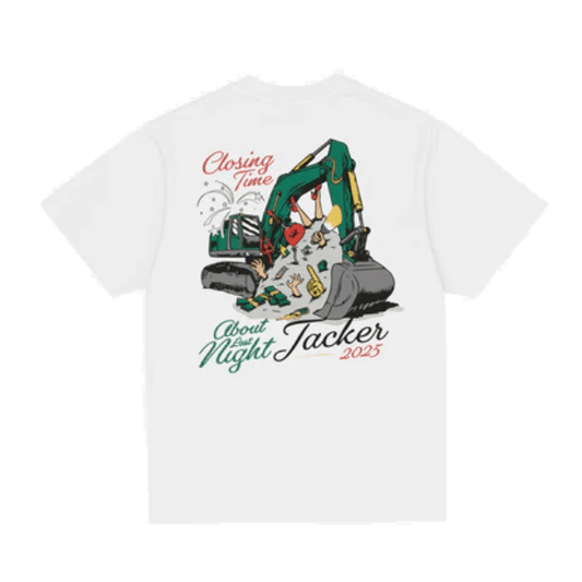 Tee-shirt Jacker Closing Time White