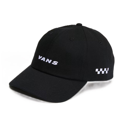 Casquette Vans Check Side Curved Bill Black