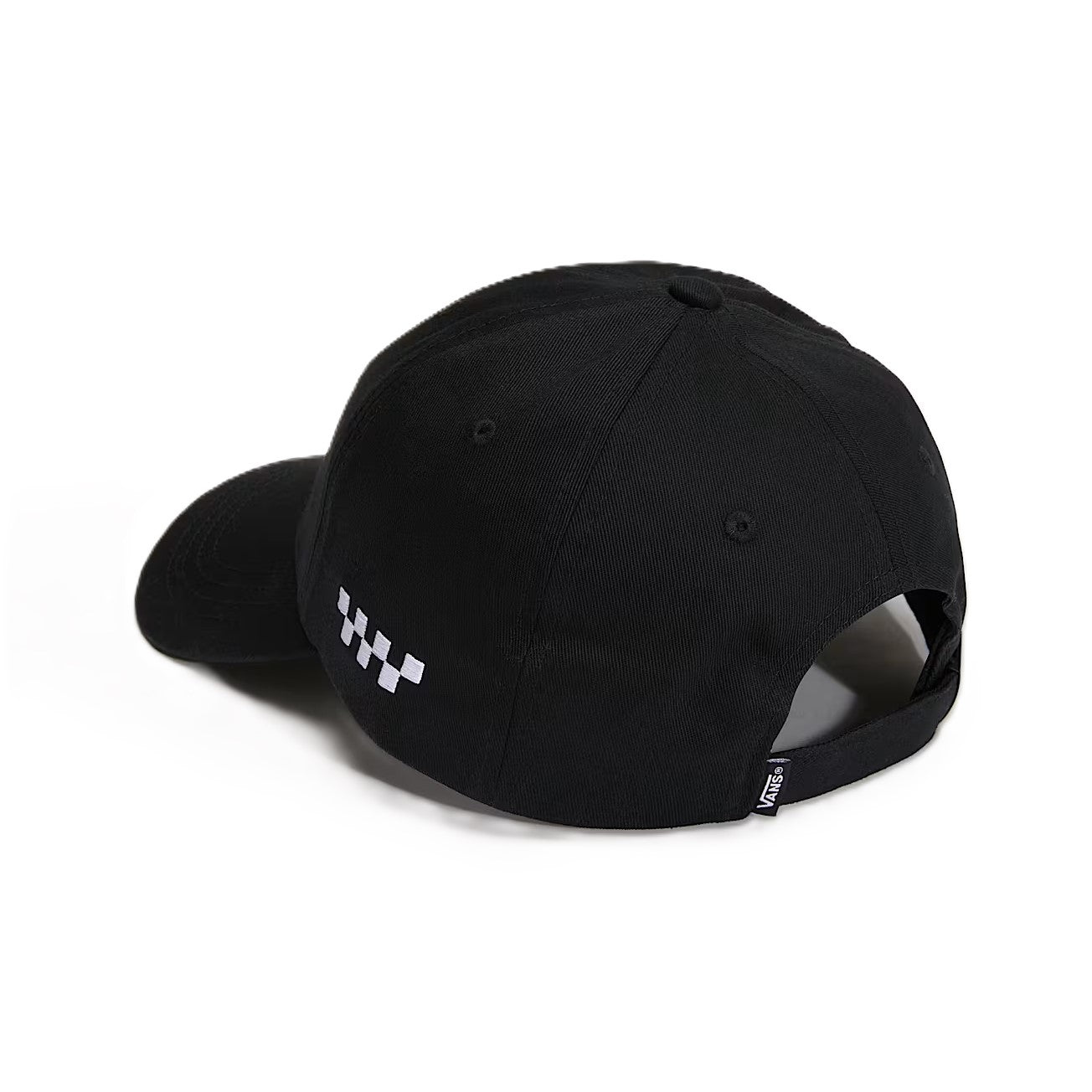 Casquette Vans Check Side Curved Bill Black