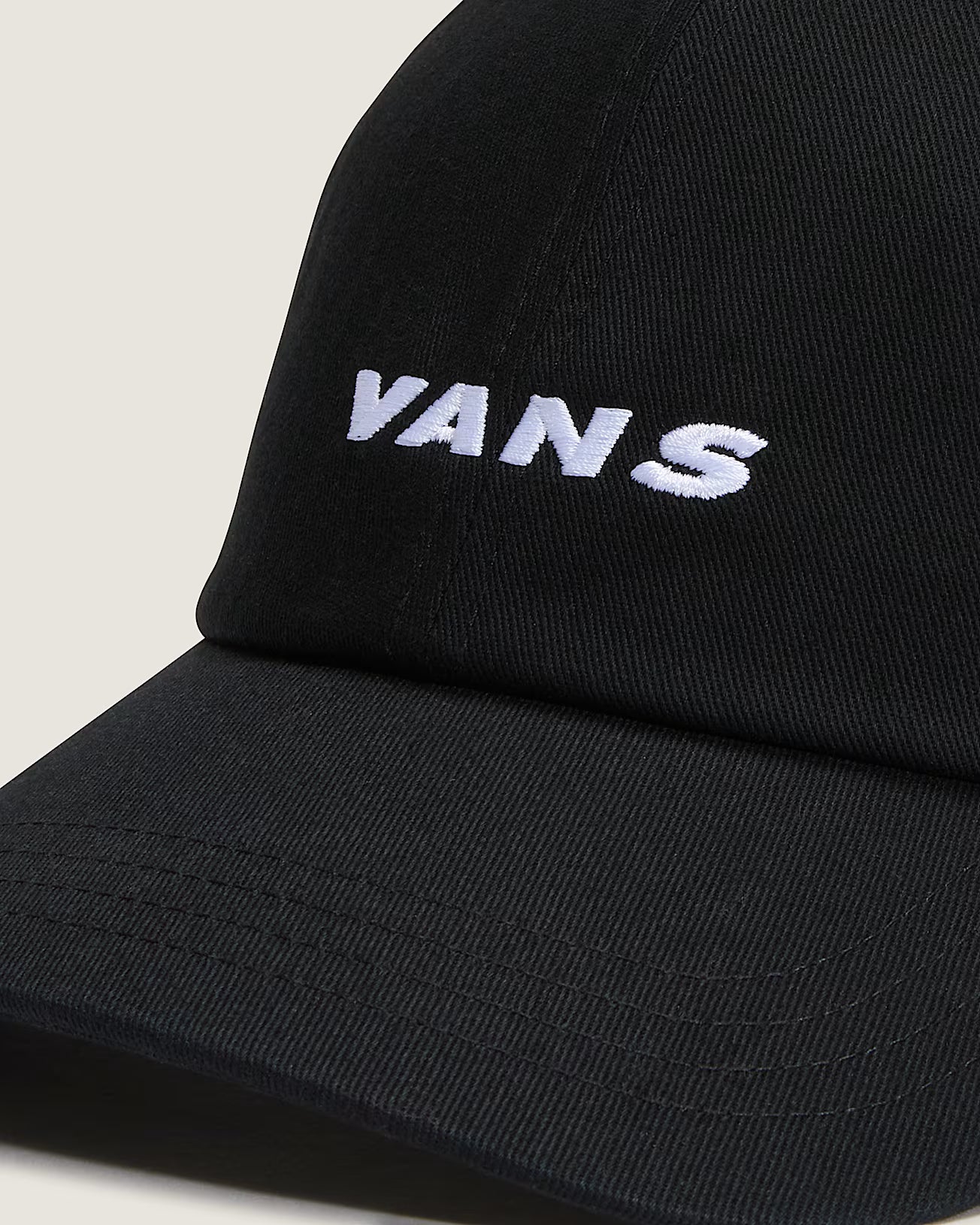 Casquette Vans Check Side Curved Bill Black