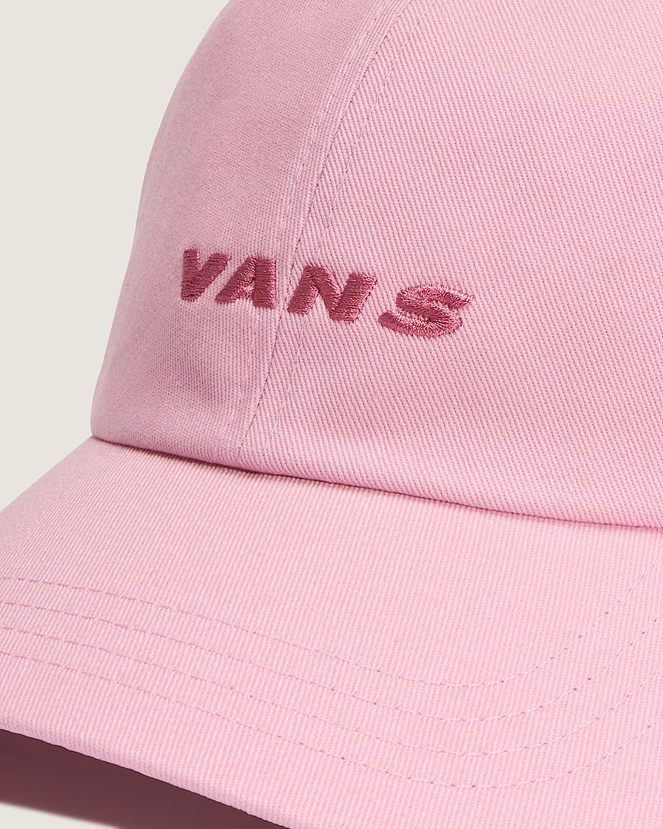 Casquette Vans Check Side Curved Pink Dawn