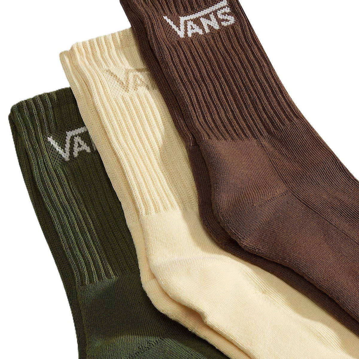 Chaussettes Vans Classic Half Crew Classic Green Brown Marsh