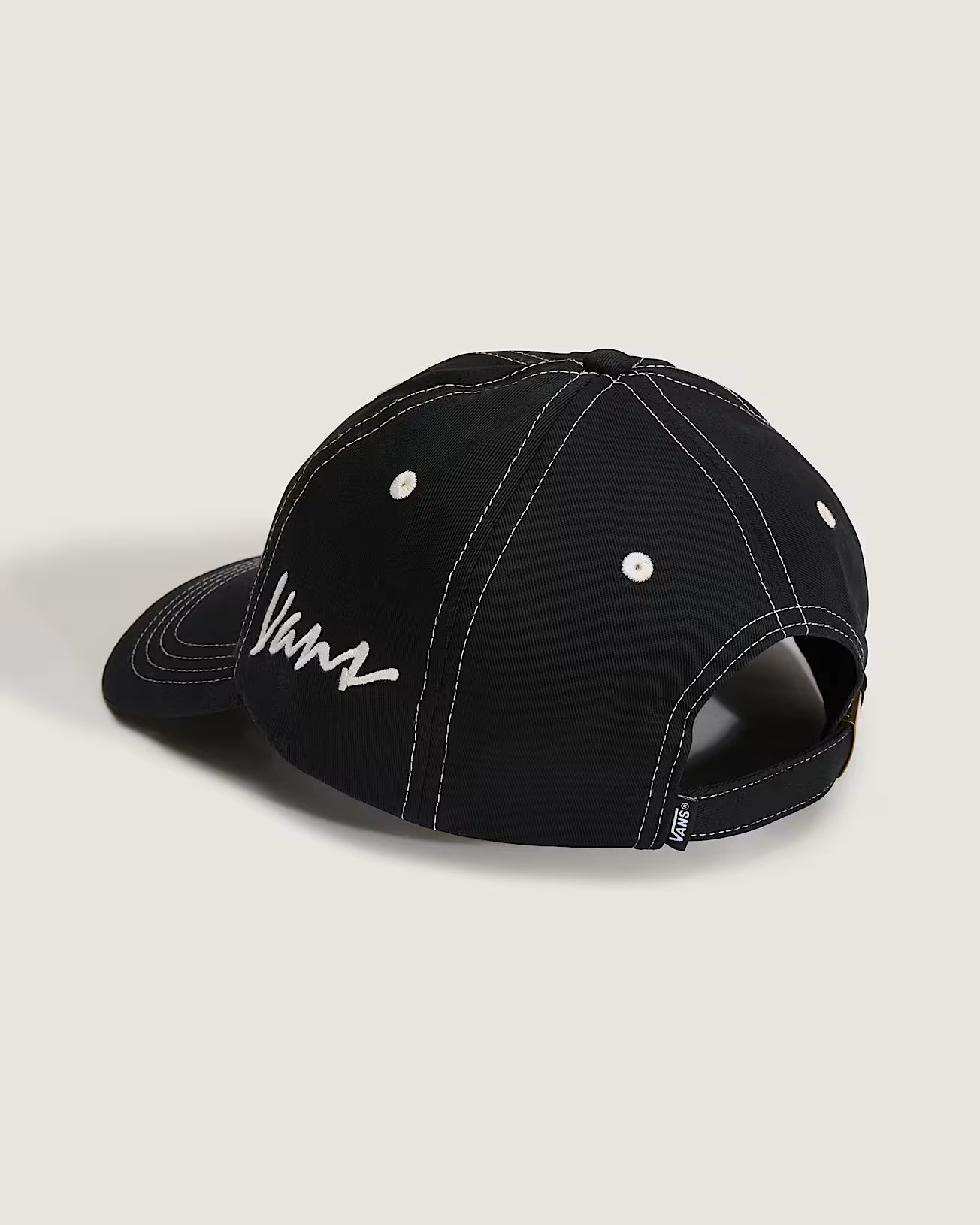Casquette Vans Classic Script Curved Bill Black