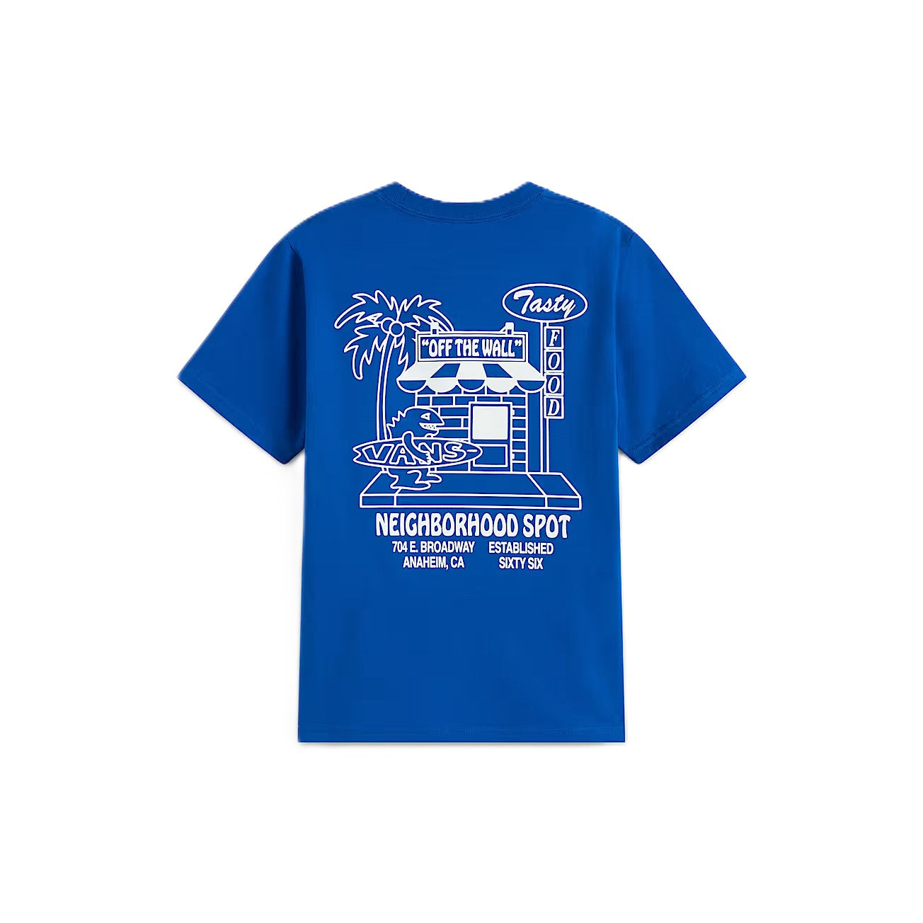 Tee-shirt Kid Vans Food Spot Classic Blue