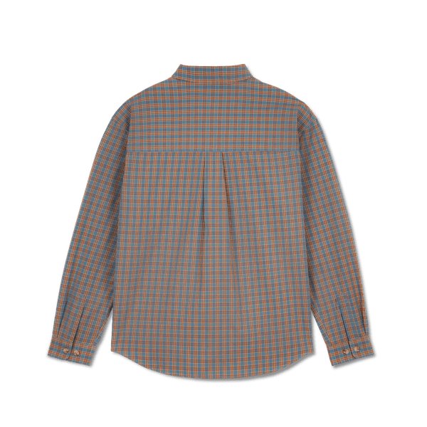 Chemise Polar Mitchell Ls Blue Rust
