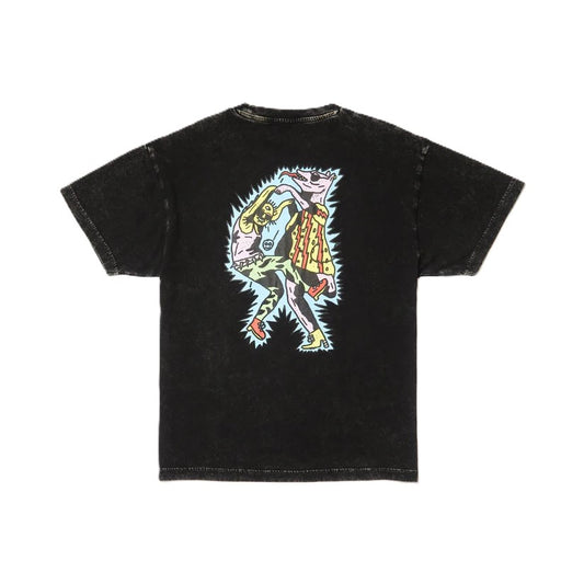 Tee-shirt Kid Volcom Bob M 1 Washed Black