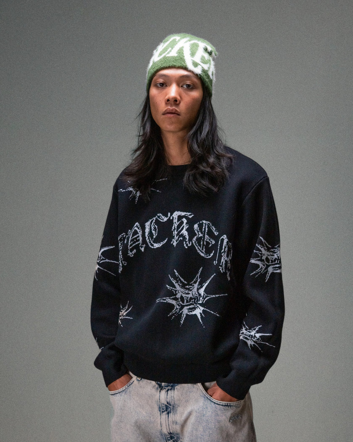 Knit Jacker N.1890 Black