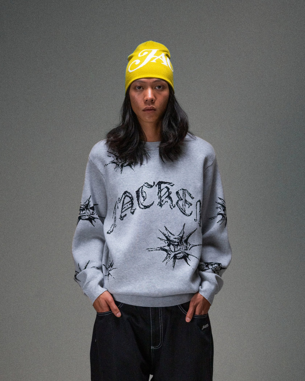 Knit Jacker N.1890 Grey