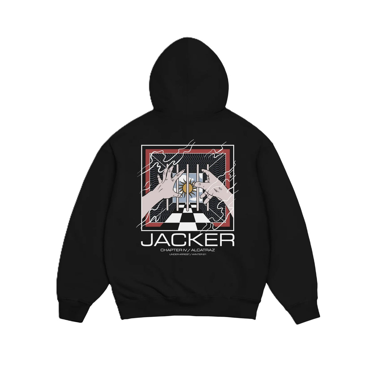 Sweat Jacker Alcatraz Black