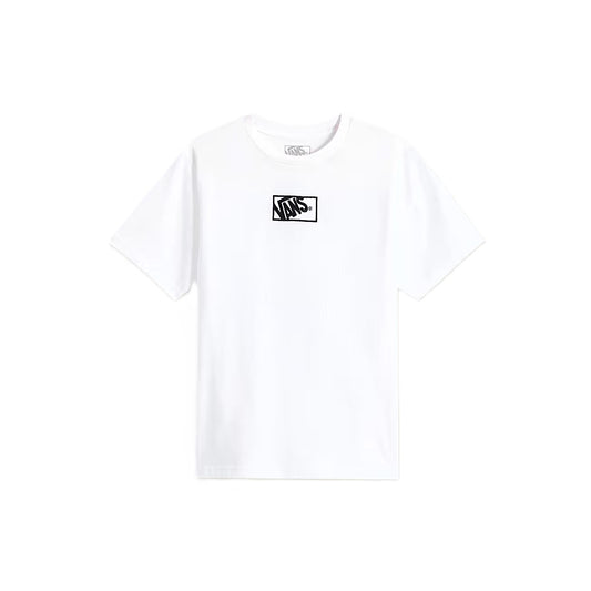Tee-shirt Kid Vans By Blocked Box White