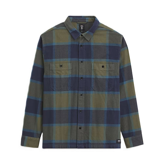 Chemise Vans Larkspur Plaid Grape Leaf