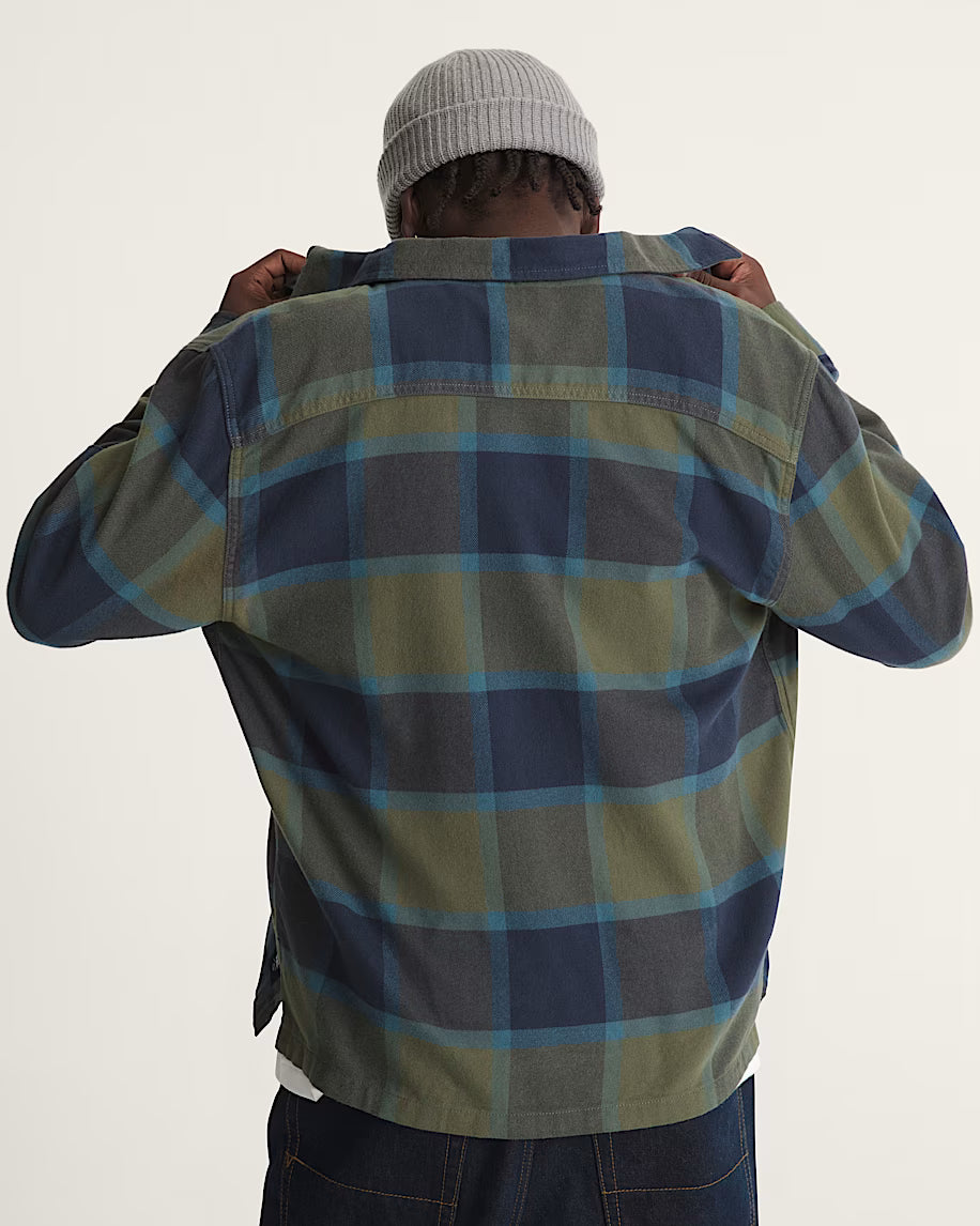 Chemise Vans Larkspur Plaid Grape Leaf