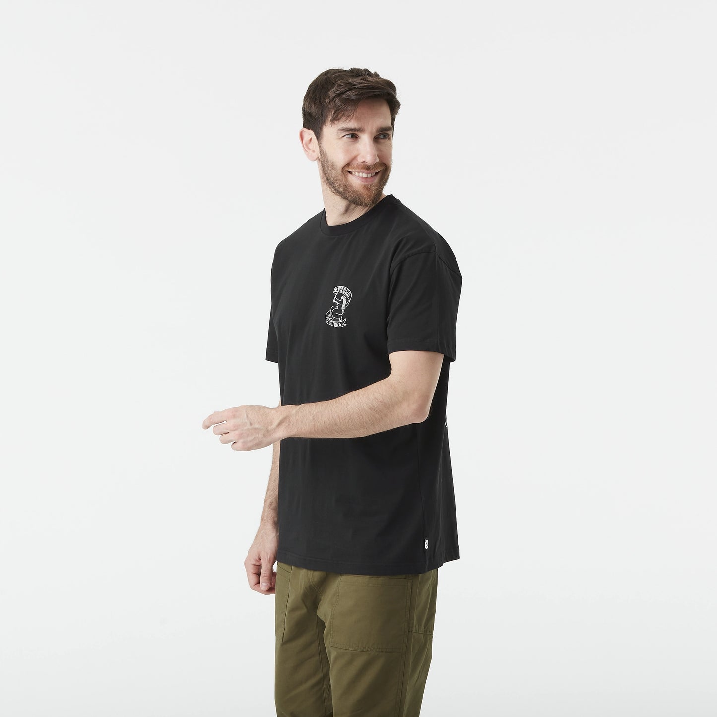 Tee-shirt Picture Terra Black