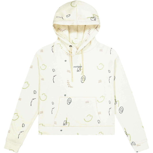 Sweat Femme Picture Neris Crop Bloom Print