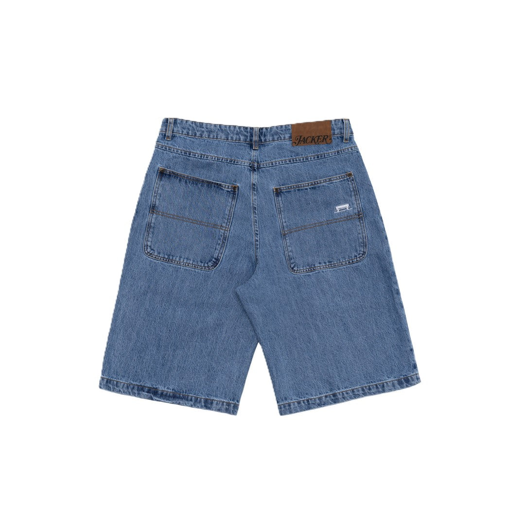 Short Jacker Classic Baggy Denim Blue