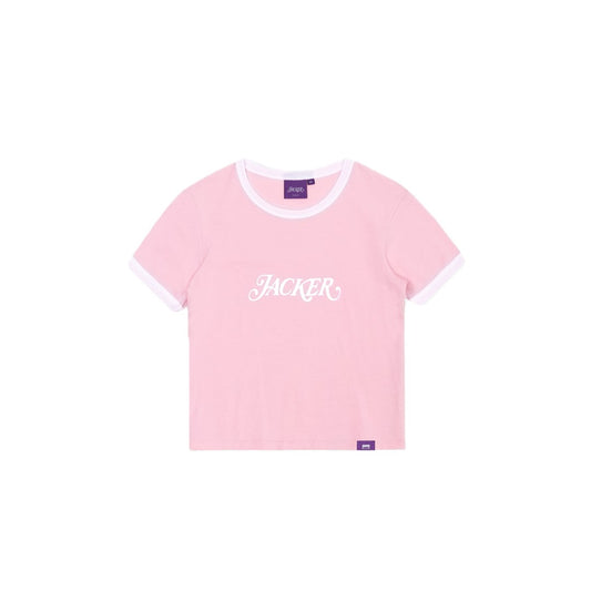 Tee-shirt Jacker Classic Crop Tee Pink