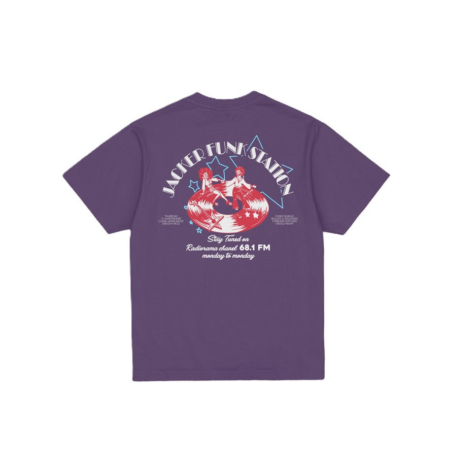 Tee-shirt Jacker Funk Station Purple