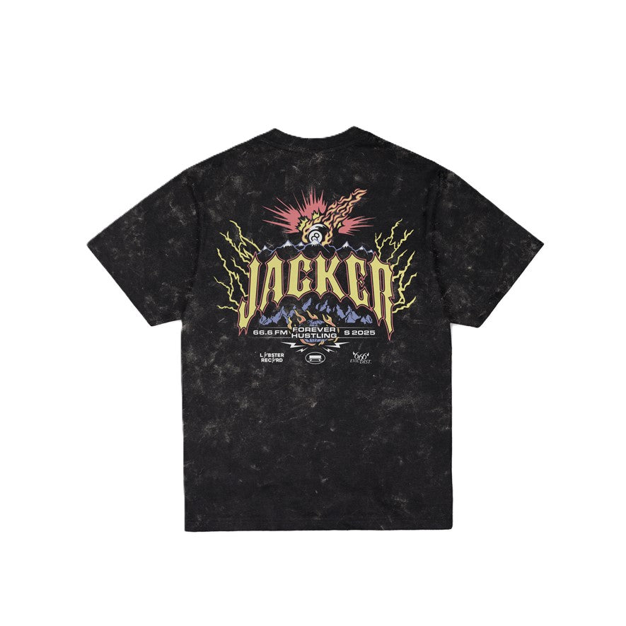Tee-shirt Jacker Inferno Black Wash