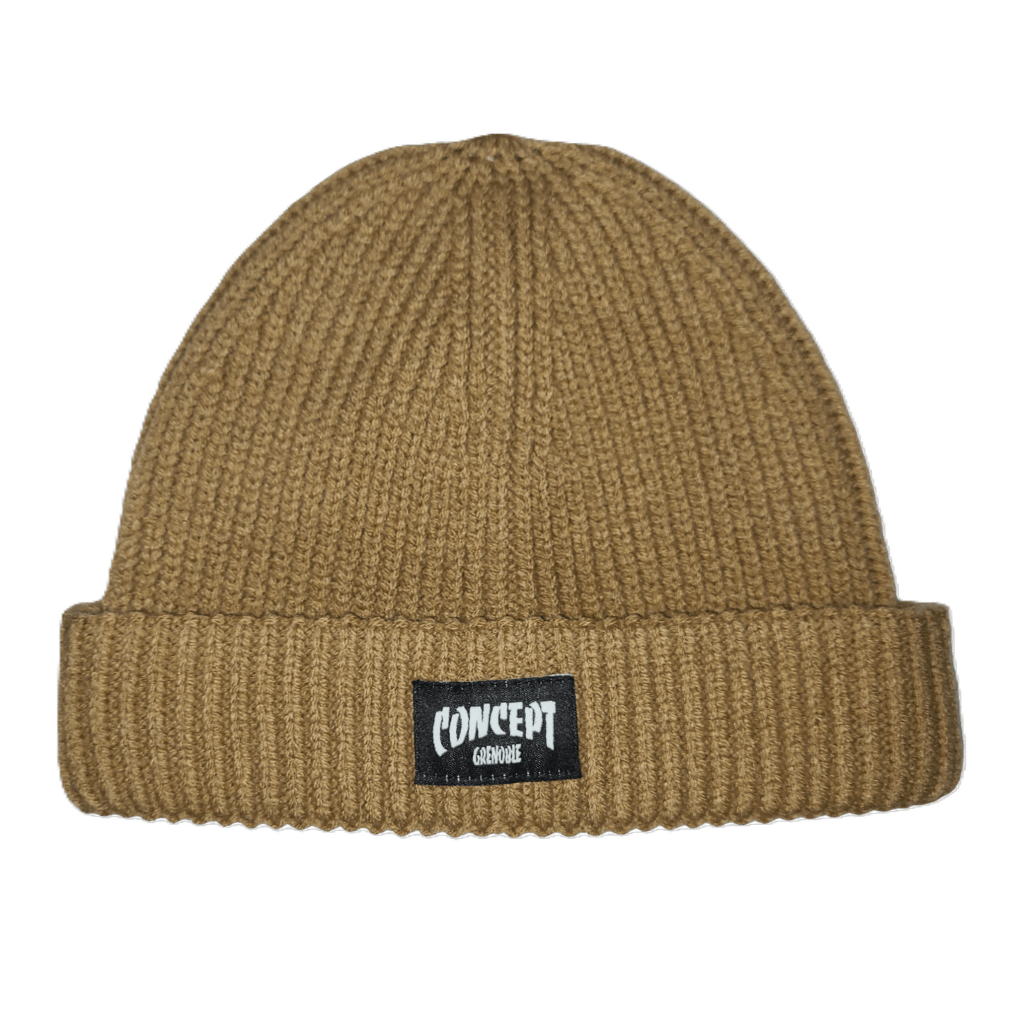 Bonnet Grosses Mailles Concept Boardshop Biscuit