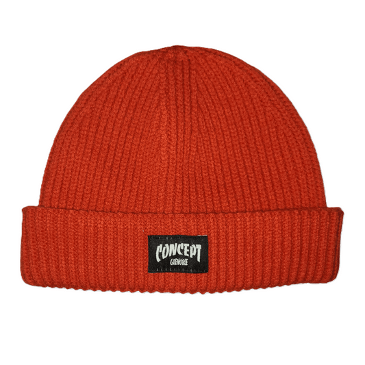 Bonnet Grosses Mailles Concept Boardshop Fire Red