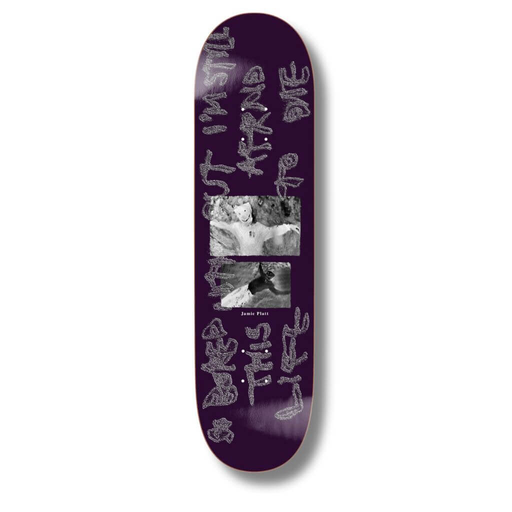 Planche Polar Jamie PLatt So Bored Purple 8.25"