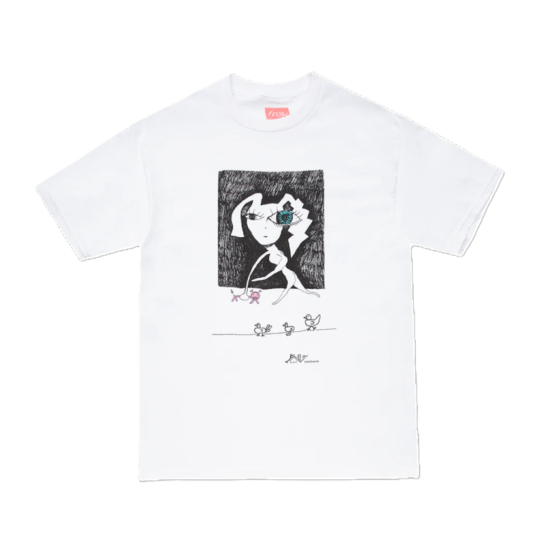 Tee-shirt Frog Chickens White