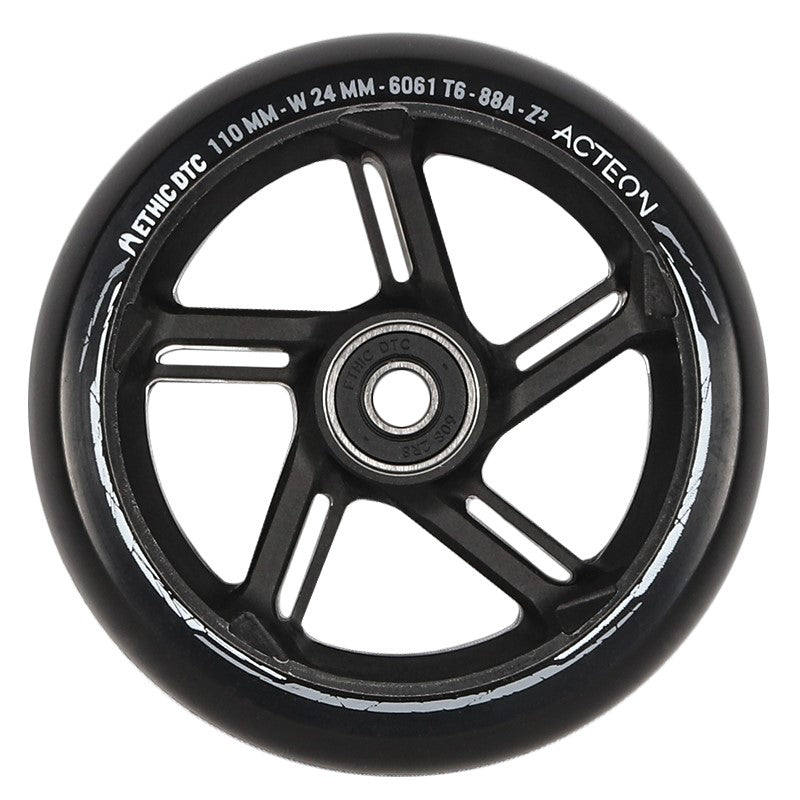 Roue de Trottinette Ethic Acteon 110mm Black