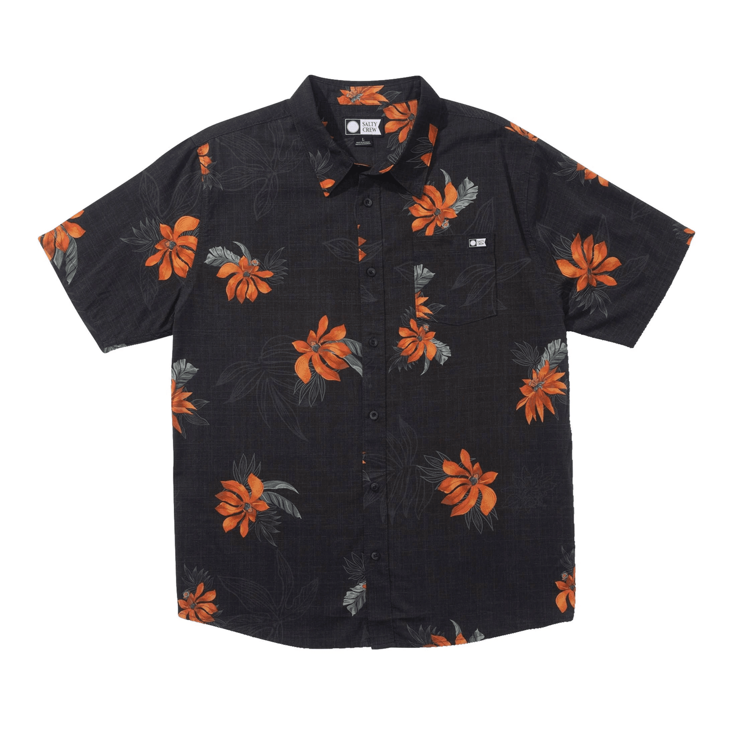 Chemise Salty Crew Bloomin SS Black