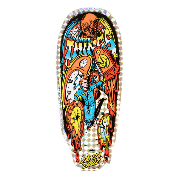 Planche Santa Cruz X Stranger Things Grabke Max Melting 9.7"