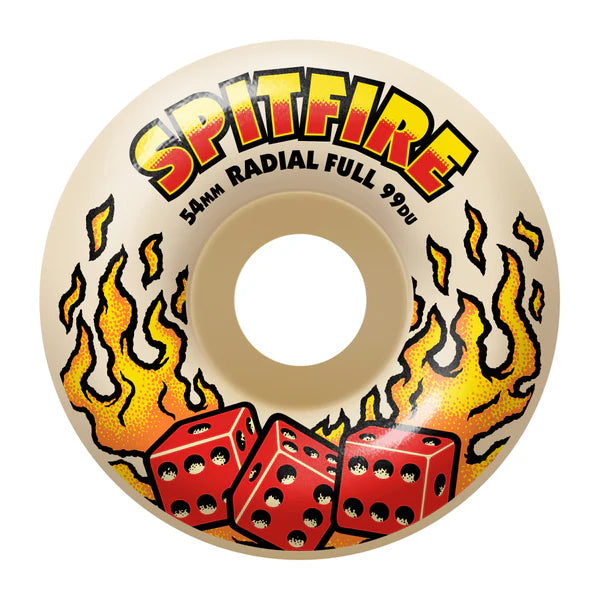 Roues Spitfire F4 Radial Full 99D 54mm Hot Hand