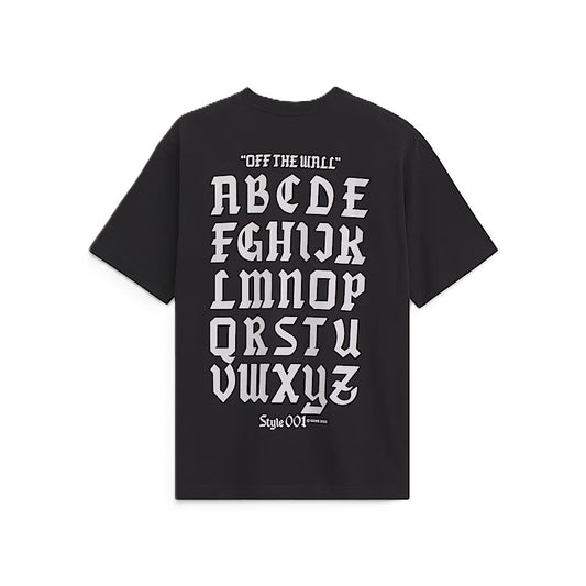 Tee Shirt Vans Style 001 Black